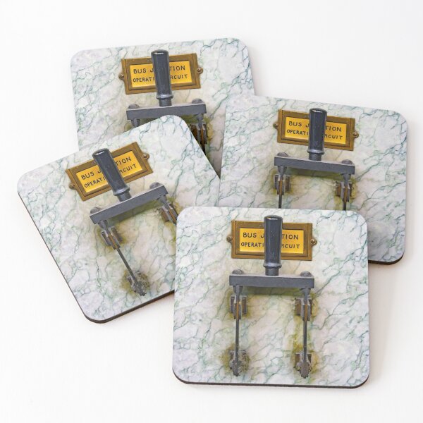 Item preview, Control Room Lever Switch on Marble Panel, Rankine Generating Station designed and sold by Kendall Anderson.