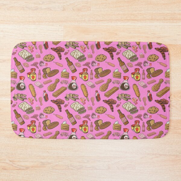 Item preview, Gluten Foods (Pastel Pink) designed and sold by morvenmoeller.