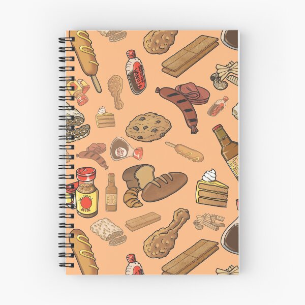 Item preview, Gluten Foods (Pastel Peach) designed and sold by morvenmoeller.