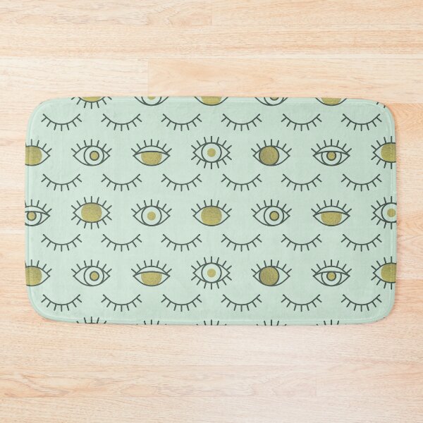 Item preview, Magic Eye on Gold and Mint Green designed and sold by Lori-Goree.