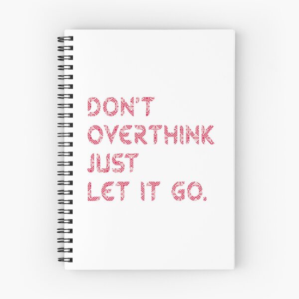 Item preview, Don't Overthink Just Let It Go - Funny Overthink designed and sold by T-shirt For You.