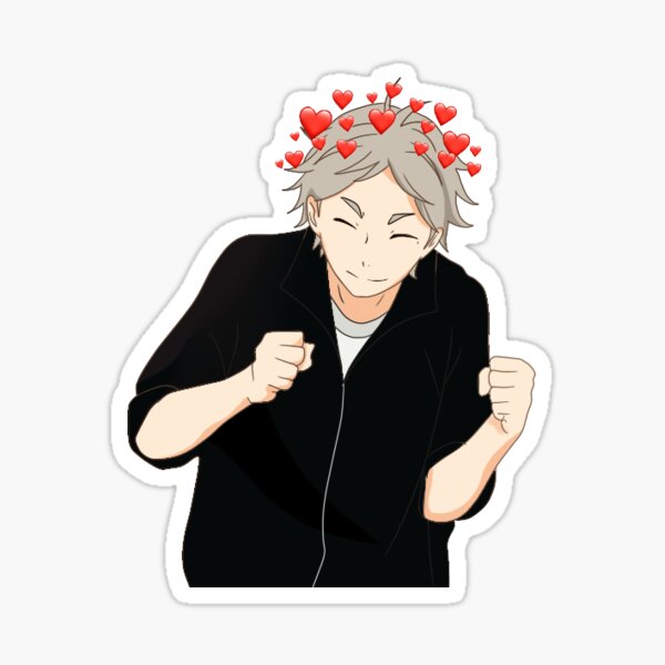 Cute Koshi Sugawara Sticker