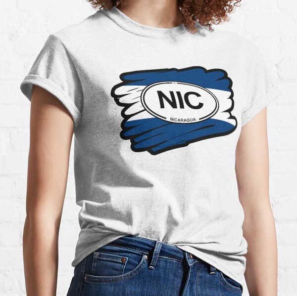 Nicaragua, Nicaraguan Flag Classic T-Shirt