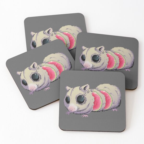 Item preview, Watermelon Slice Hamster Gift for Hamster Owners and for Hamster Lovers designed and sold by DontTouchHutch.