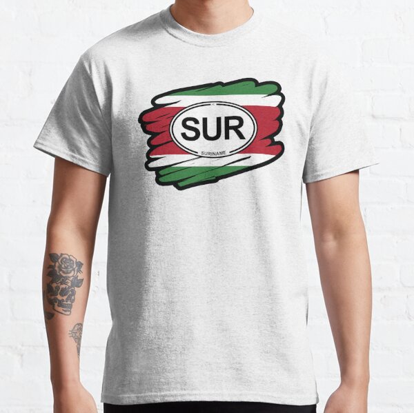 Suriname, Surinamian Flag Classic T-Shirt
