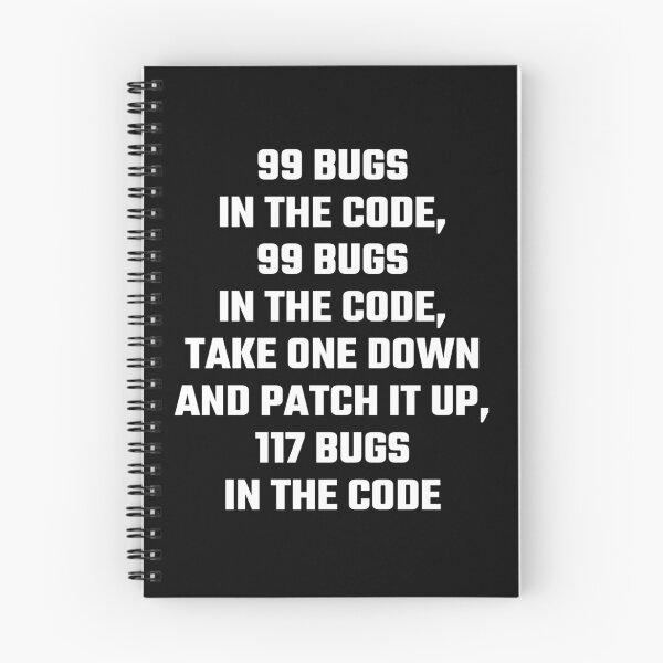 Item preview, 99 Bugs In The Code designed and sold by evahhamilton.