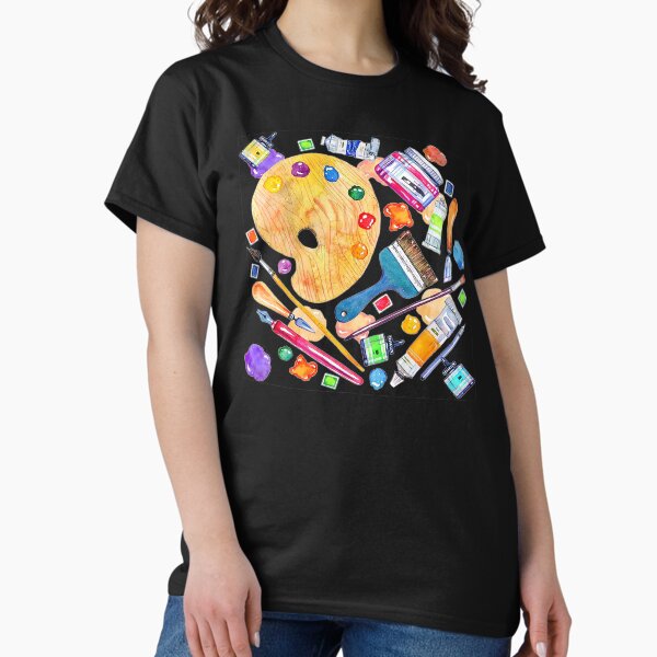 Art Supplies Classic T-Shirt