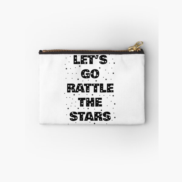 Item preview, Let's Go Rattle The Stars (Black on White) designed and sold by believeluna.