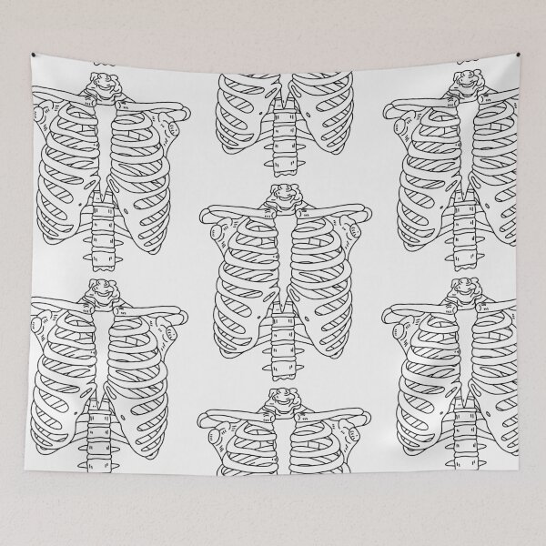 Item preview, Rib-cage pattern 2 designed and sold by Olivia Marshall.