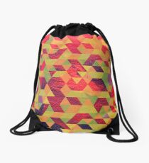 Rombos oleo Drawstring Bag