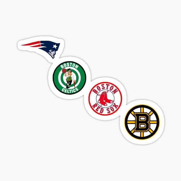 "Massachusetts Sports Teams" Sticker by janiebee Redbubble
