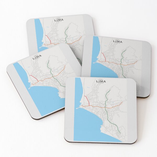 Item preview, Lima Transit Map designed and sold by CPTVDesign.