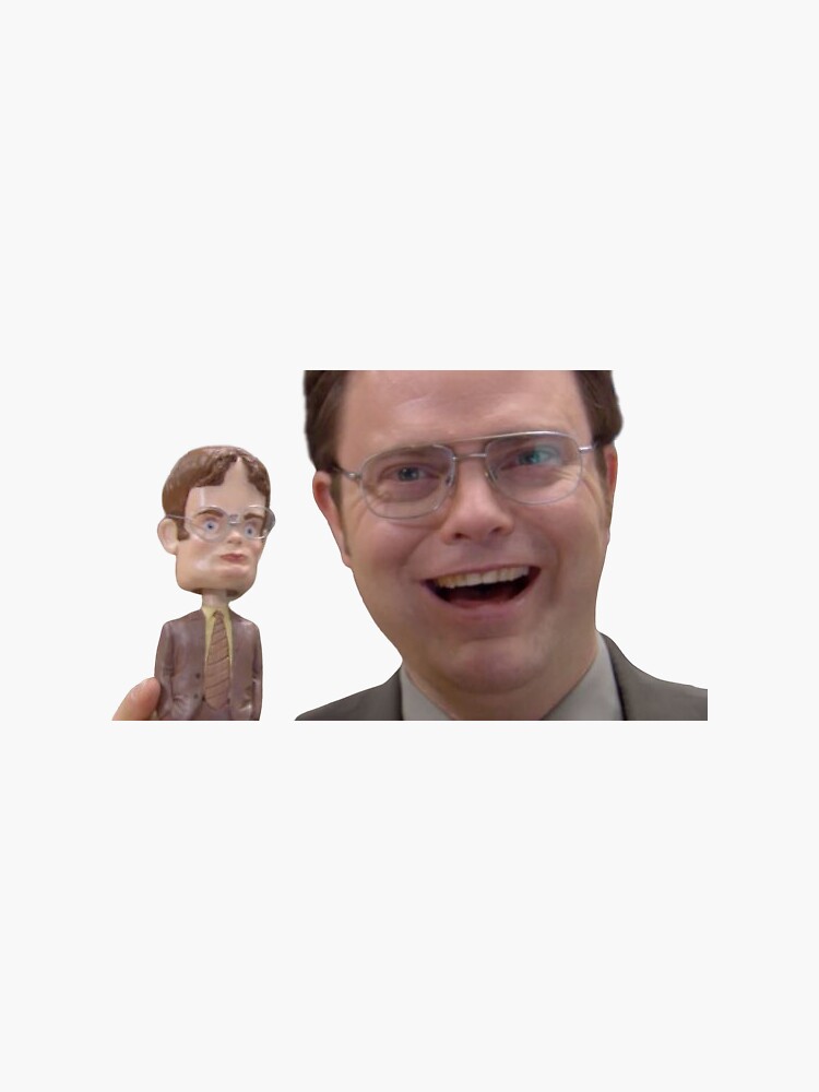 Dwight Schrute Sticker For Sale By Hadleybrooke Redbubble 