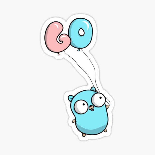 Item preview, golang gopher designed and sold by leesander.