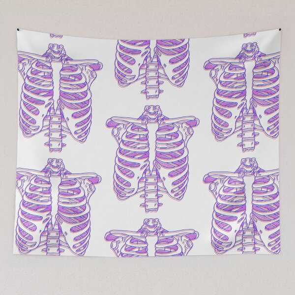 Item preview, 3D Rib-cage pattern  designed and sold by Olivia Marshall.