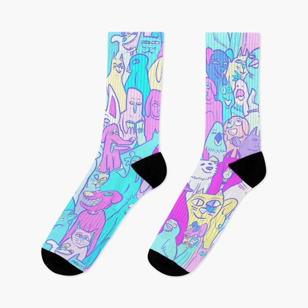 Item preview, Vaporwave Aesthetic Cat Bird Dog designed and sold by BigWithBugEyes.