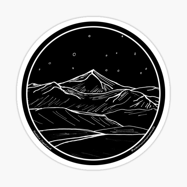 Backpacks in the Backseat (Black) Sticker