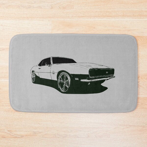 Item preview, 1968 Chevy Camaro RS/SS - stylized black on light background  designed and sold by mal-photography.
