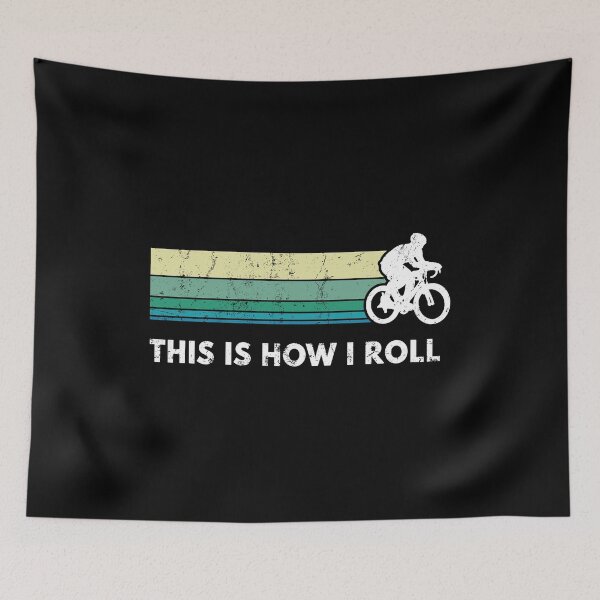 Item preview, This is How I Roll Funny Cycling Bike Theme Cyclist Gifts designed and sold by KNUXX Shop.