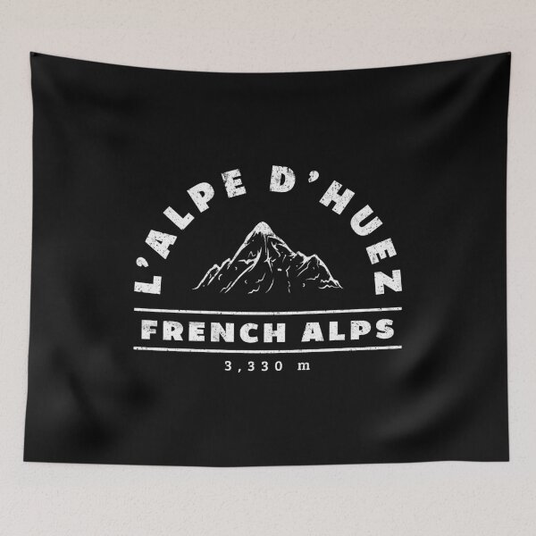 Item preview, L'Alpe D'Huez Velo Cycliste Horizon Bike Theme Cycling Gifts French designed and sold by KNUXX Shop.