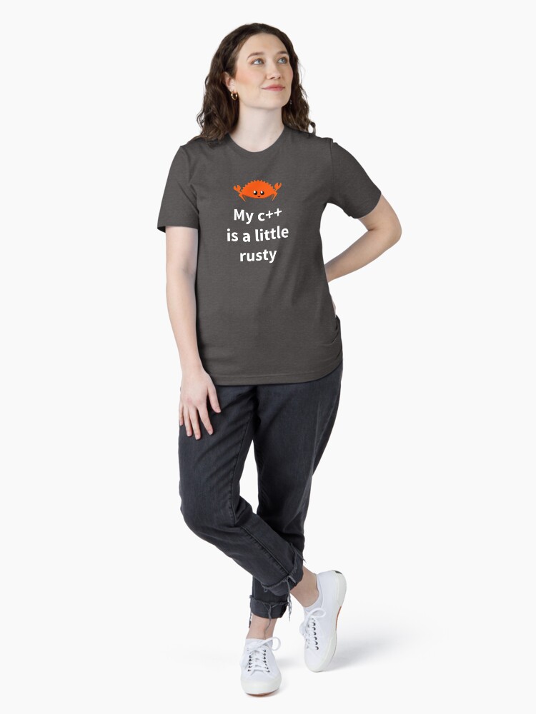 Imagen 4 de 7, Camiseta esencial con la obra cangrejo de hierro oxidado, diseñada y vendida por leesander.
