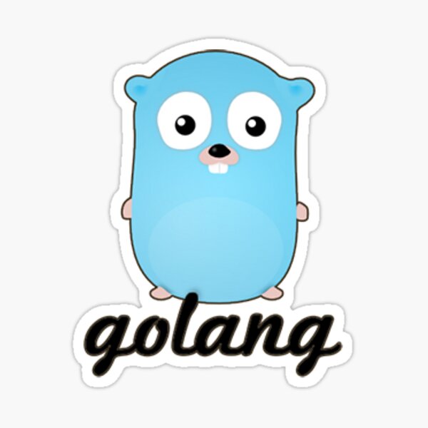 golang gopher Sticker