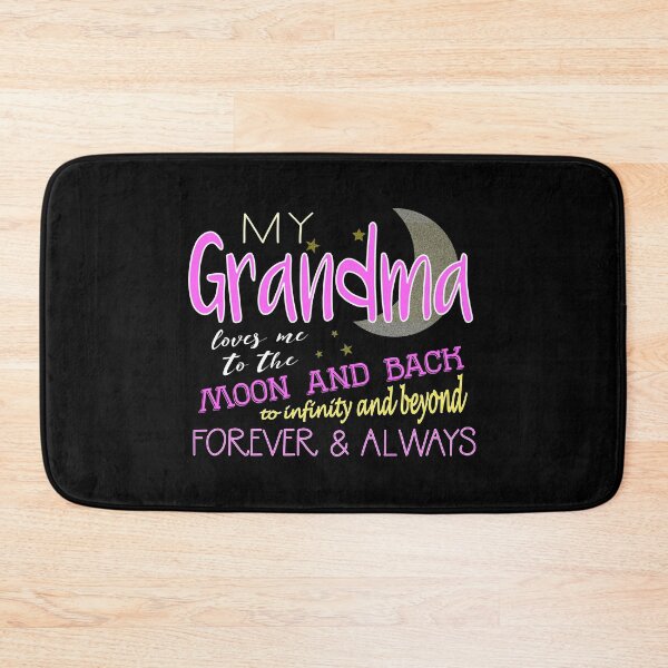 Item preview, My Grandma Loves Me to the Moon and Back To Infinity And Beyond Forever And Always designed and sold by nikkidawn74.