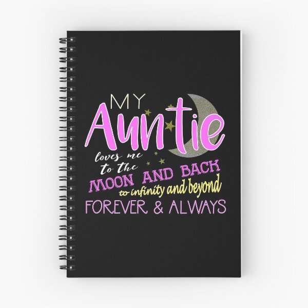 Item preview, My Auntie Loves Me to the Moon and Back To Infinity And Beyond Forever & Always designed and sold by nikkidawn74.