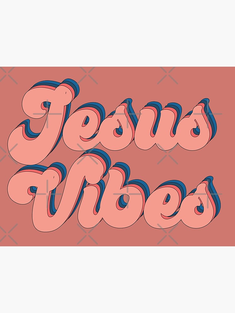 jesus vibes  christian vintage vsco hipster poster for sale by