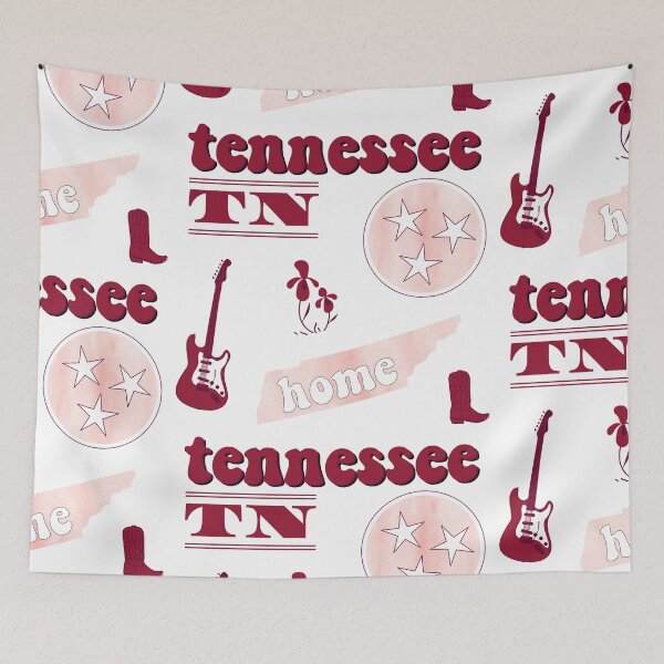 Item preview, Maroon Watercolor Tennessee US State Pack designed and sold by The-Goods.