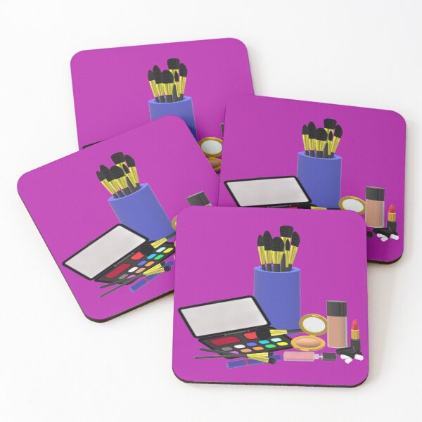Item preview, Makeup Collection (Light Shade - Purple Background)  designed and sold by ArtByLM.