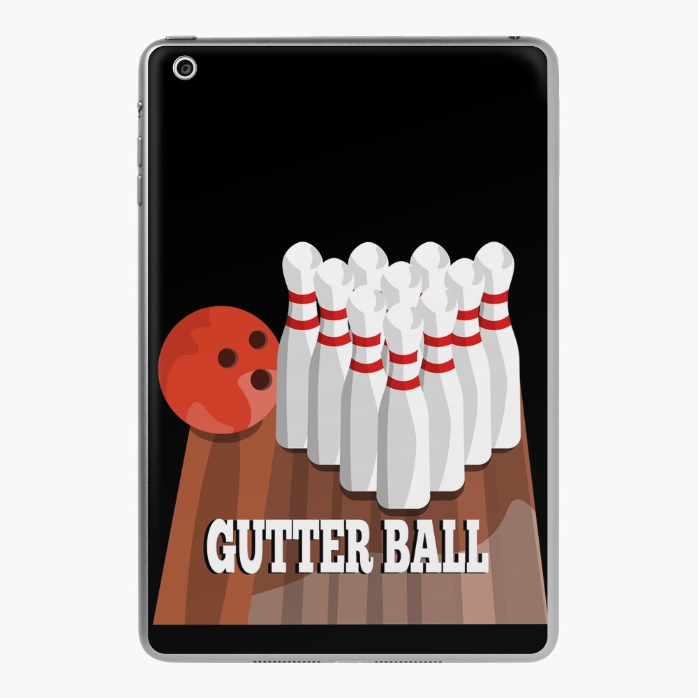 Tenpin bowling Gutter Ball/