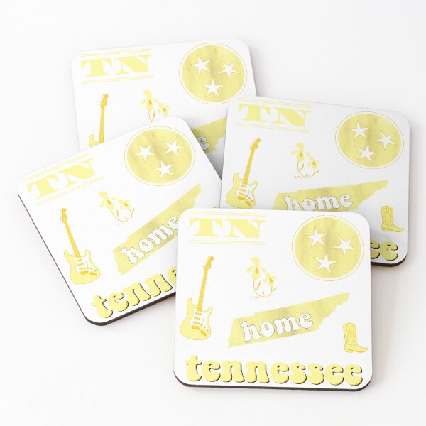 Item preview, Light Yellow Watercolor Tennessee US State Pack designed and sold by The-Goods.