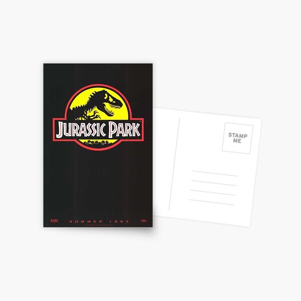 Jurassic Park Postcard
