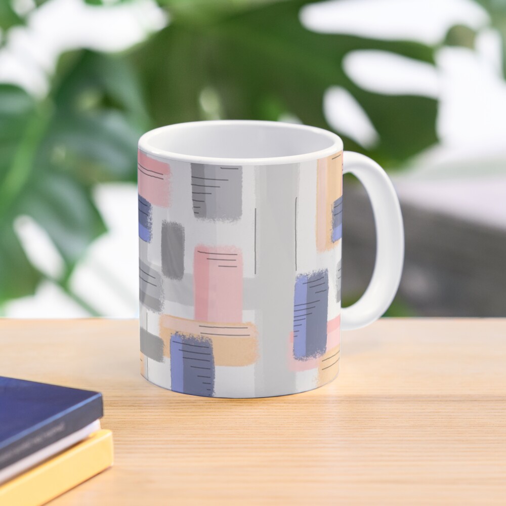 Mod Chalk Nod Abstract Coffee Mug