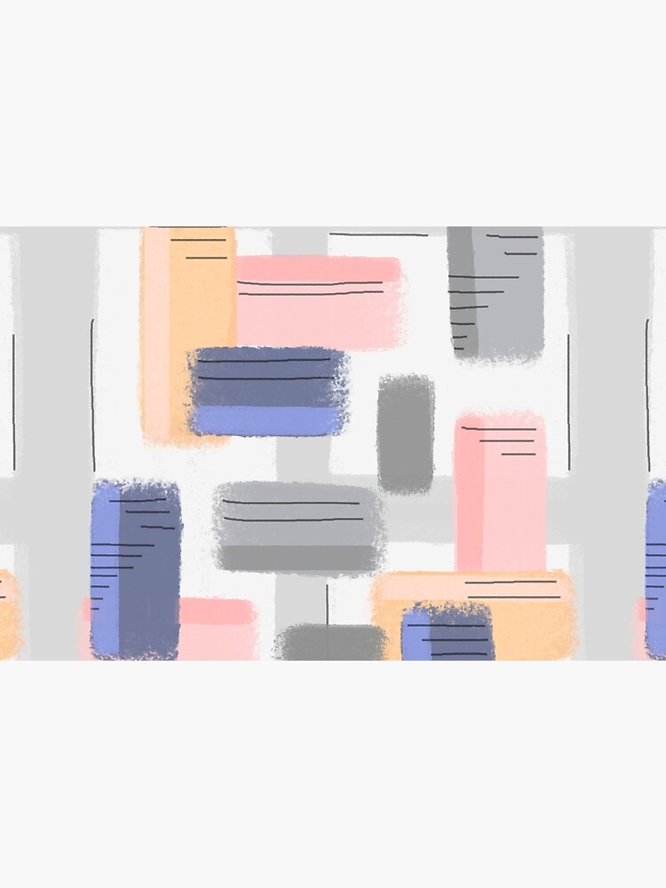 Mod Chalk Nod Abstract by FranBail