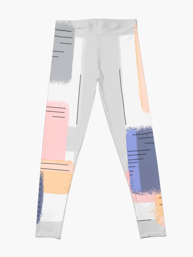 Alternate view of Mod Chalk Nod Abstract Leggings