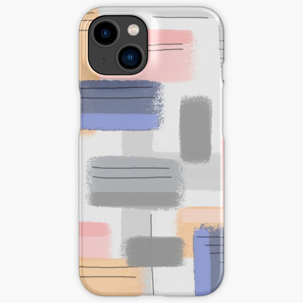 Mod Chalk Nod Abstract iPhone Case