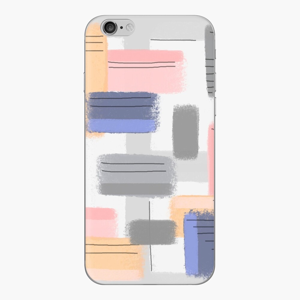 Mod Chalk Nod Abstract iPhone Skin