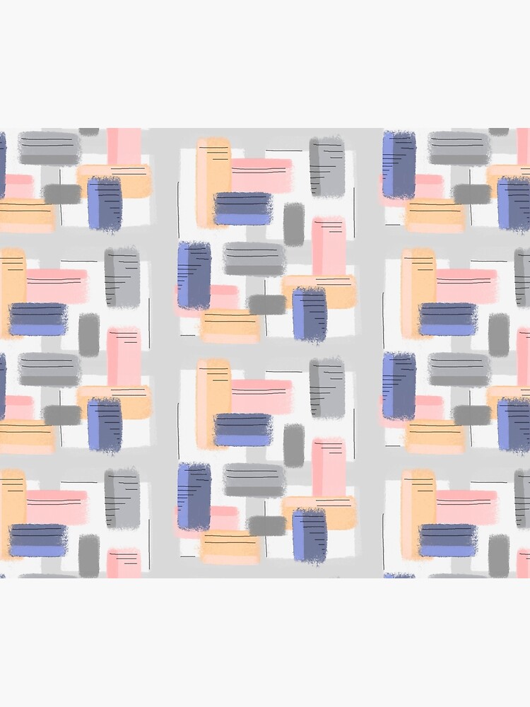 Mod Chalk Nod Abstract by FranBail