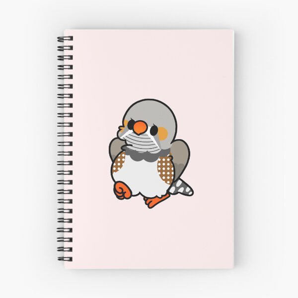 Item preview, (Male) Zebra Finch - Kawaii Birbs designed and sold by blirbos.