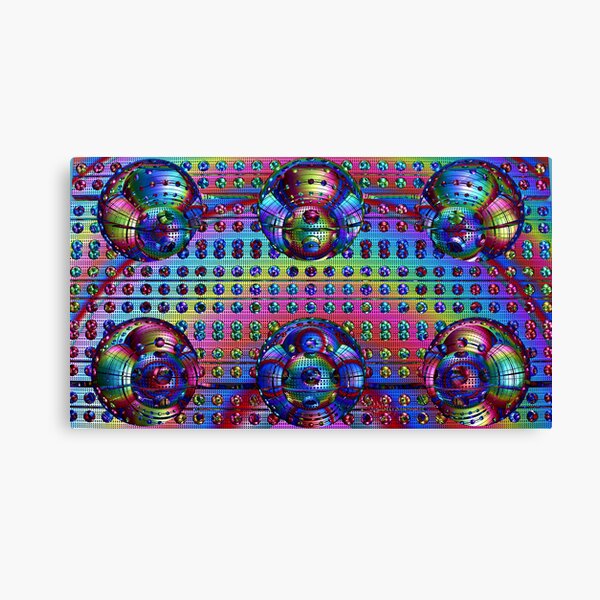 Bulb-etin Board Canvas Print