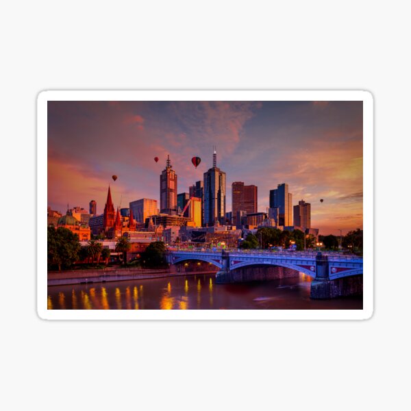 Item preview, Melbourne sunrise designed and sold by dags.