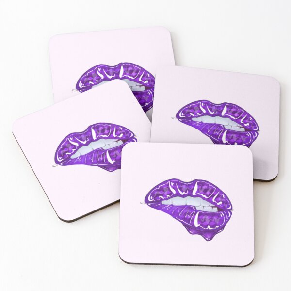 Item preview, Lip Drip (royal) designed and sold by JJdrawings.