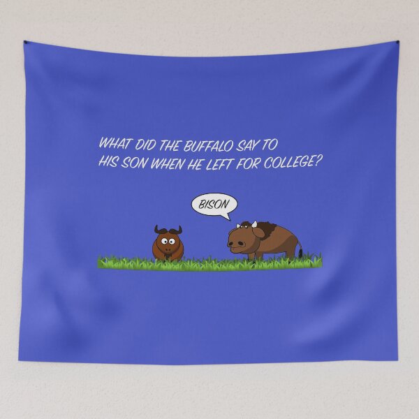 Item preview, Bison, Enjoy College! designed and sold by Engrishman.