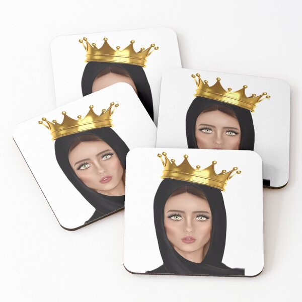 Item preview,  Hijab queen wearing a crown  designed and sold by Imanitasong.