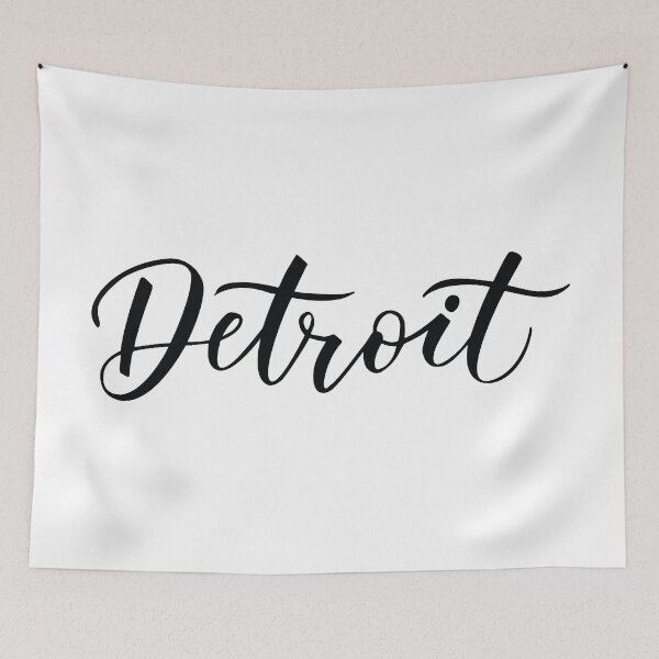 Item preview, Detroit Script Michigan Raised Me designed and sold by ProjectX23.