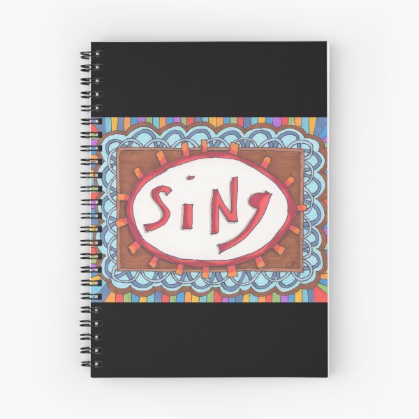 Item preview, Go Ahead - Sing! designed and sold by Cheryl Houston Art.