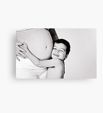 Can't Wait For My Sidekick! Canvas Print