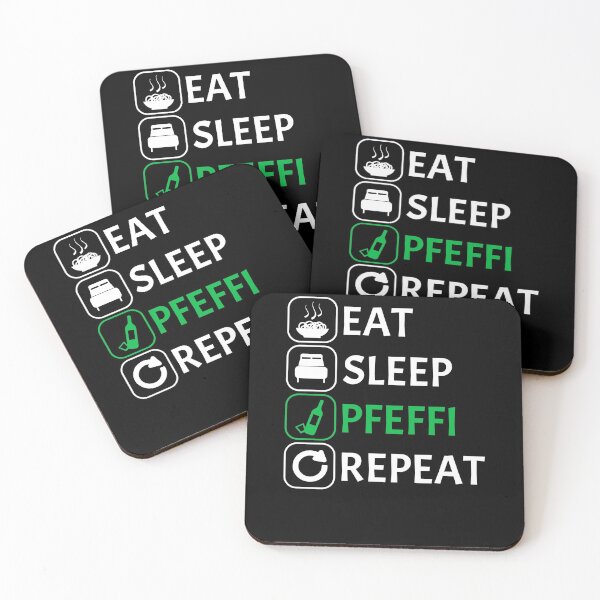Item preview, Eat Sleep Pfeffi Repeat designed and sold by Weilichesmag.